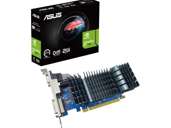 Видеокарта ASUS GeForce GT 710 2GB GDDR5 EVO GT710-SL-2GD5-BRK-EVO