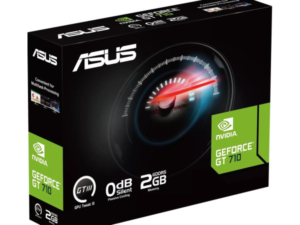 Видеокарта ASUS GeForce GT 710 2GB GDDR5 EVO GT710-SL-2GD5-BRK-EVO