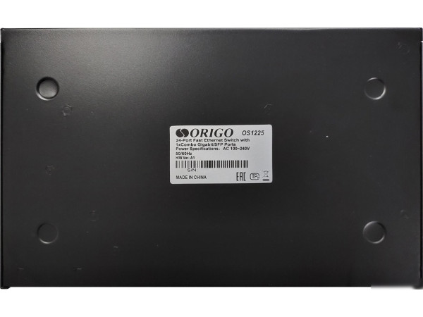 Неуправляемый коммутатор Origo OS1225/A1A