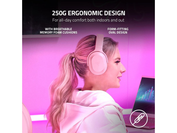 Наушники Razer Barracuda X 2022 (розовый)