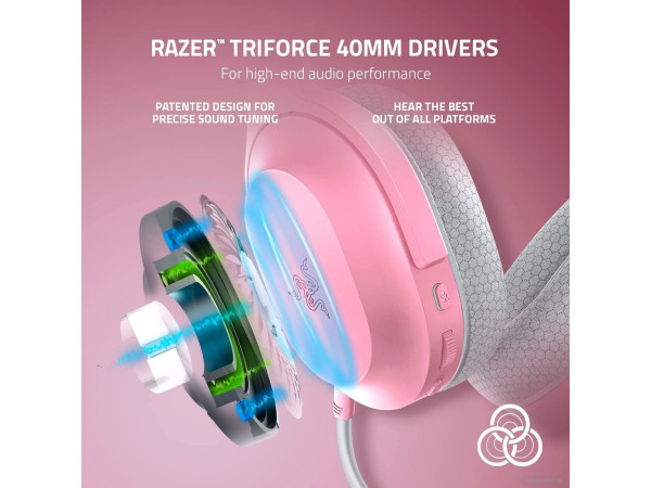 Наушники Razer Barracuda X 2022 (розовый)