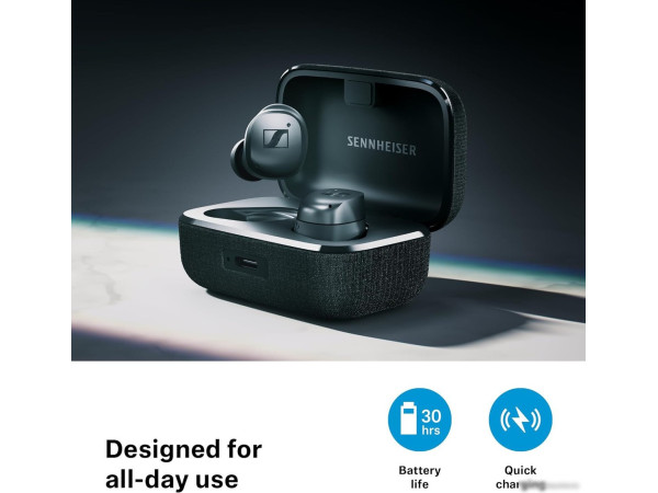 Наушники Sennheiser Momentum True Wireless 4 (белый/серебристый)