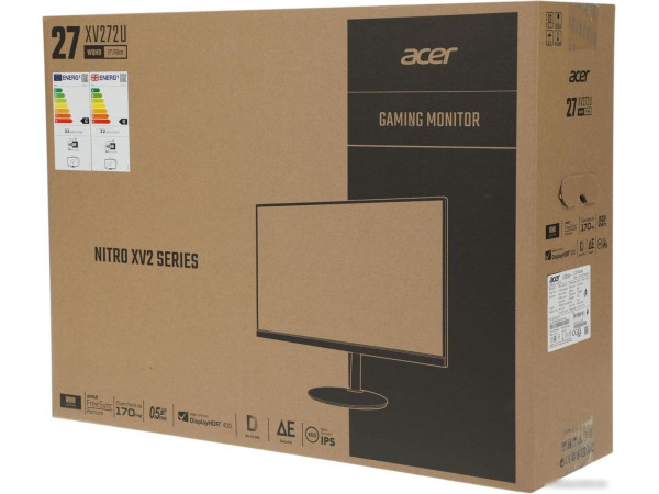 Игровой монитор Acer Nitro XV272UV3bmiiprx UM.HX2EE.307