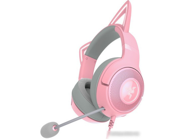 Наушники Razer Kraken Kitty V2 (розовый)
