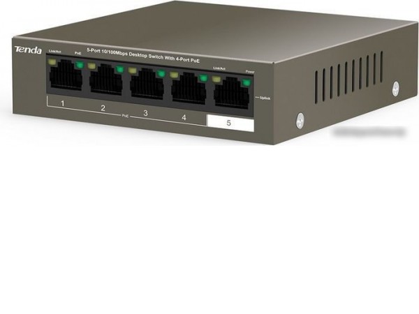 Неуправляемый коммутатор Tenda TEF1109P-8-63W