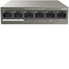 Неуправляемый коммутатор Tenda TEF1106P-4-63W