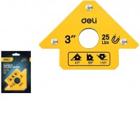 Угольник магнитный Deli DL-HDW25