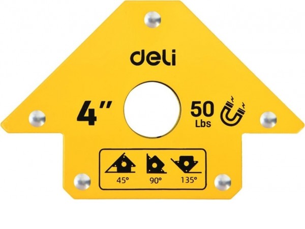 Угольник магнитный Deli DL-HDW50