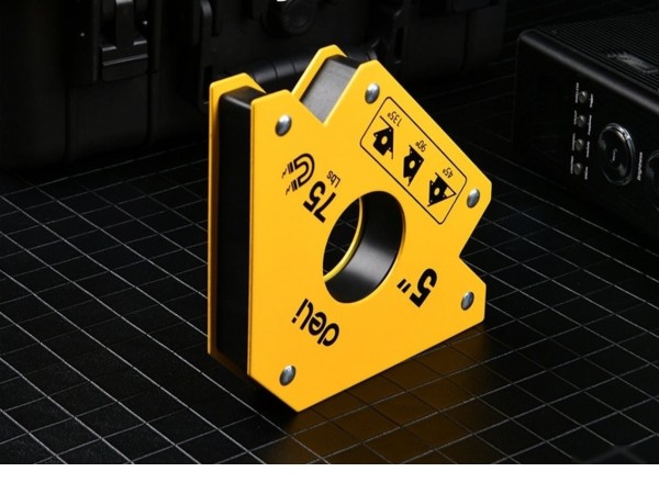 Угольник магнитный Deli DL-HDW75