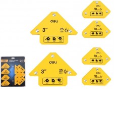 Угольник магнитный Deli DL-HDW06-EH1