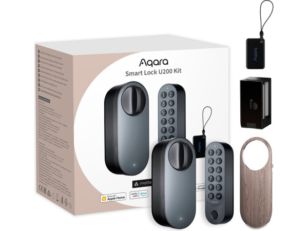 Дверной замок Aqara Smart Lock U200 Kit (черный)