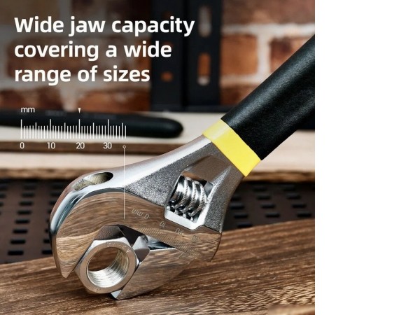 Ключ разводной Deli DL120006