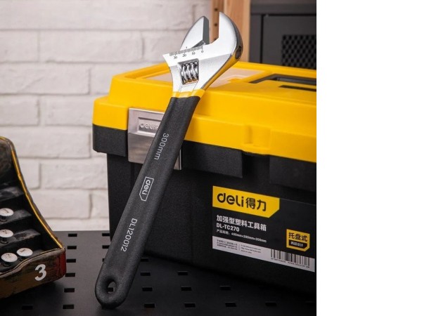 Ключ разводной Deli DL120012