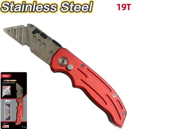 Нож строительный Deli DL040