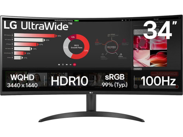 Монитор LG UltraWide 34WR50QK-B