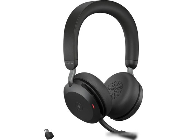 Офисная гарнитура Jabra Evolve2 75 MS Stereo USB-C (черный)