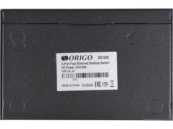Неуправляемый коммутатор Origo OS1205/A1A