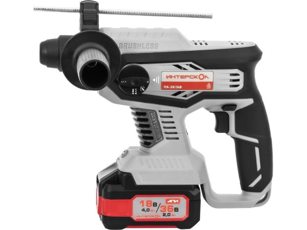 Перфоратор Интерскол ПА-24/36В (с 2-мя АКБ, кейс)