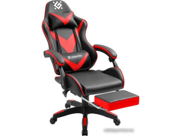 Кресло Defender Minion (черный/красный)