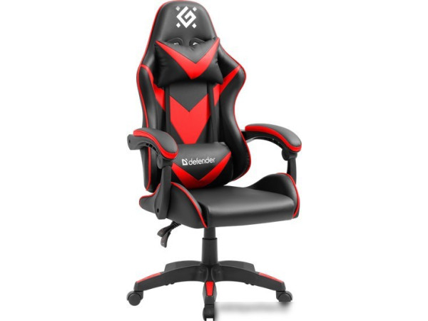 Кресло Defender xCom (черный/красный)