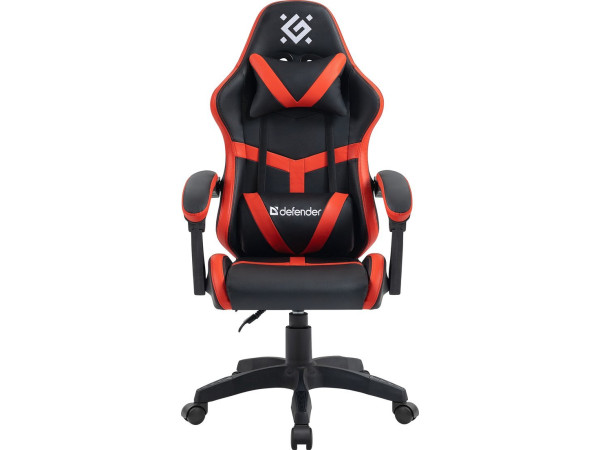 Игровое (геймерское) кресло Defender Synergy (черный/красный)