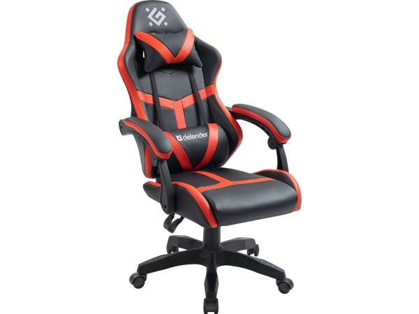 Игровое (геймерское) кресло Defender Synergy (черный/красный)