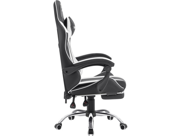 Игровое (геймерское) кресло Defender Tios (черный/белый)