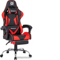 Кресло Defender Pilot (черный/красный)