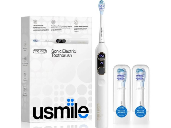 Электрическая зубная щетка Usmile Sonic Y10 Pro (белый)