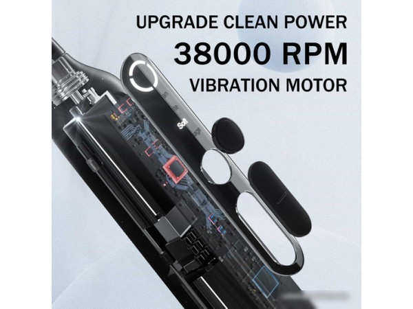 Электрическая зубная щетка Usmile U3 (черный)