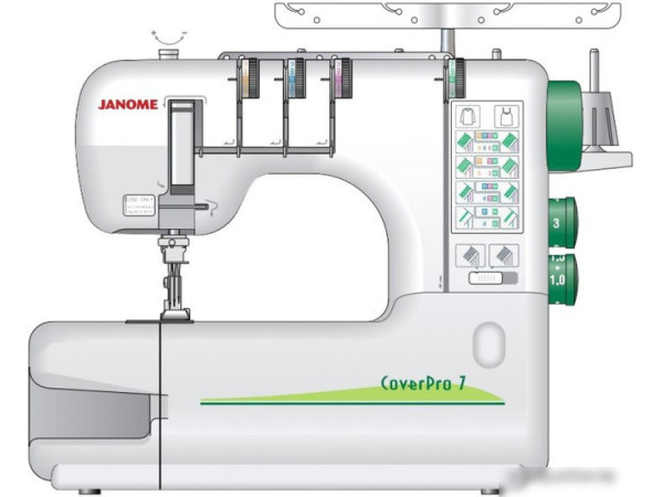 Оверлок Janome Cover Pro 7