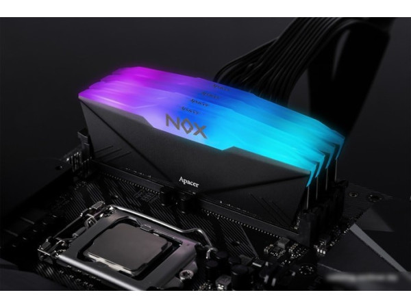 Оперативная память Apacer NOX RGB 16ГБ DDR4 3200 МГц AH4U16G32C28YNBAA-1