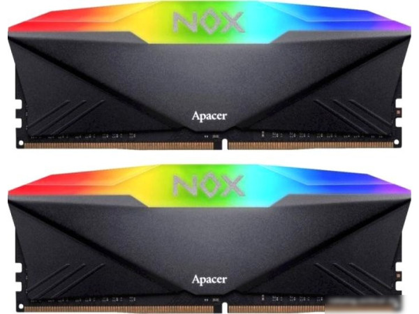 Оперативная память Apacer NOX RGB 2x8ГБ DDR4 3200 МГц AH4U16G32C28YNBAA-2