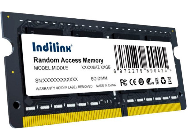 Оперативная память Indilinx 16ГБ DDR5 SODIMM 4800 МГц IND-ID5N48SP16X