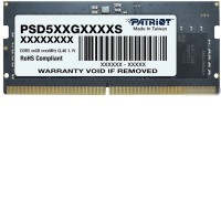 Оперативная память Patriot Signature Line 16ГБ DDR5 SODIMM 5200 МГц PSD516G520081S