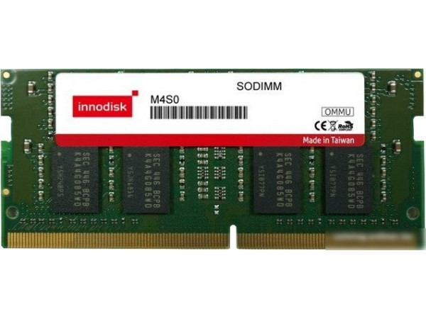 Оперативная память Innodisk 4ГБ DDR4 SODIMM 3200 МГц M4S0-4GSSNCEM
