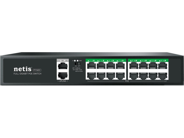 Неуправляемый коммутатор Netis P116GC