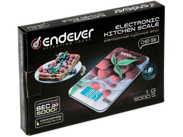 Кухонные весы Endever Chief-506