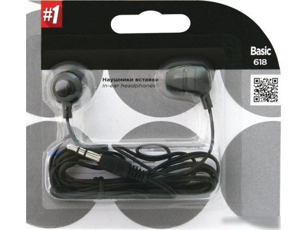 Наушники Defender Basic 618 (черный)