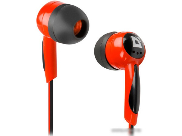 Наушники Defender Basic 604 (красный) [63605]