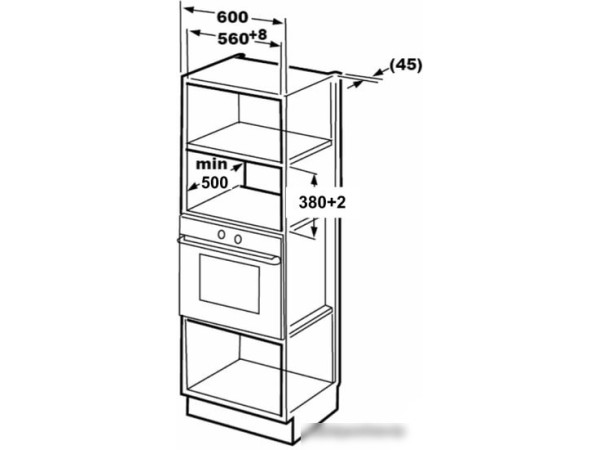 Микроволновая печь Hansa AMM20BMXH