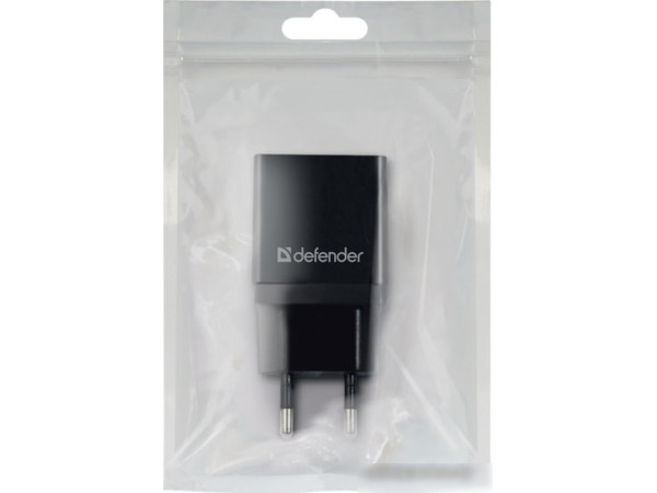Сетевое зарядное Defender EPA-10 (черный)