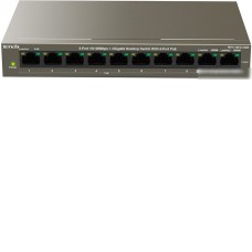 Неуправляемый коммутатор Tenda TEF1110P-8-102W