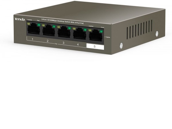 Неуправляемый коммутатор Tenda TEF1105P-4-63W