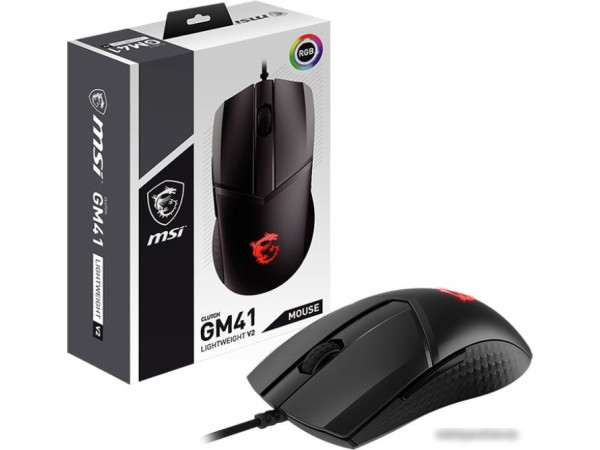 Игровая мышь MSI Clutch GM41 Lightweight V2