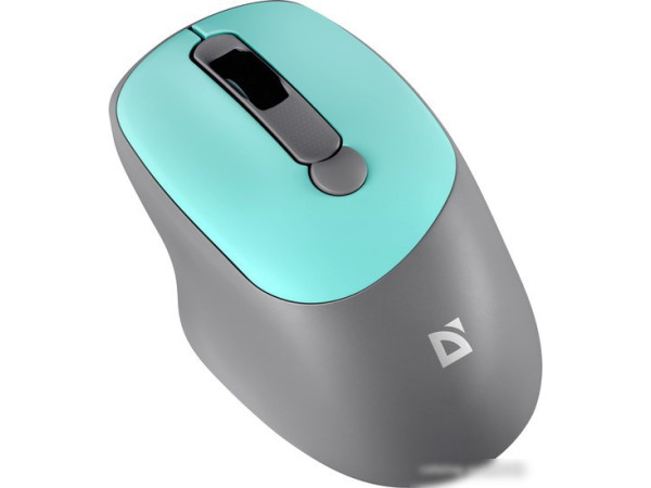 Мышь Defender Feam MM-296 (серый/мятный)