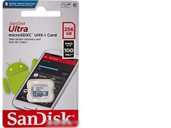Карта памяти SanDisk Ultra microSDXC SDSQUNR-256G-GN3MN 256GB