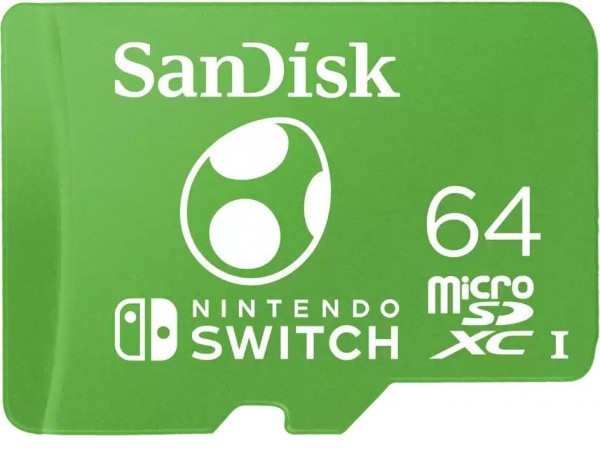 Карта памяти SanDisk Nintendo Switch Licensed Card microSDXC 64GB SDSQXAO-064G-GN6ZN