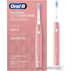 Электрическая зубная щетка Oral-B Pulsonic Slim Clean 2000 (розовый)