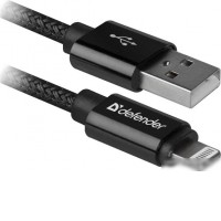 Кабель Defender ACH01-03T (черный)